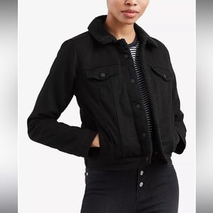Levi’s Original Sherpa Trucker Jacket | Size XL | Black